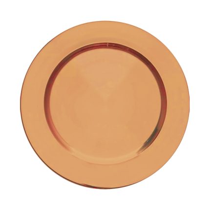 Set De 2 Posavasos Encobrizados Lisos M111