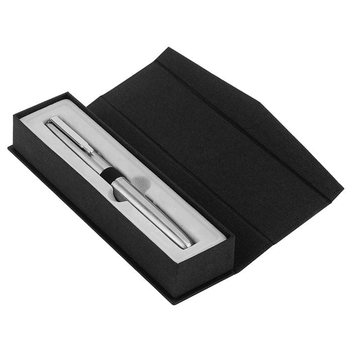 Roller plateado con estuche B60