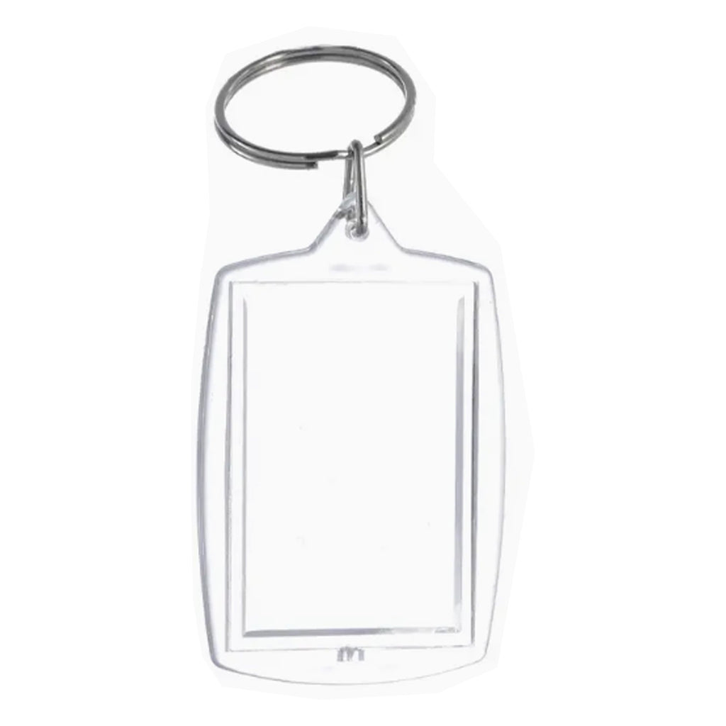 Llavero Plástico Transparente para Foto K76