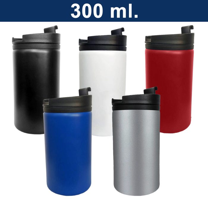 Mug Térmico Acero inoxidable Plástico M14