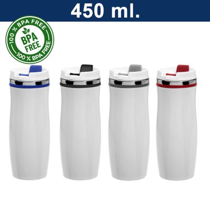 Mug Térmico Acero inoxidable Blanco M17