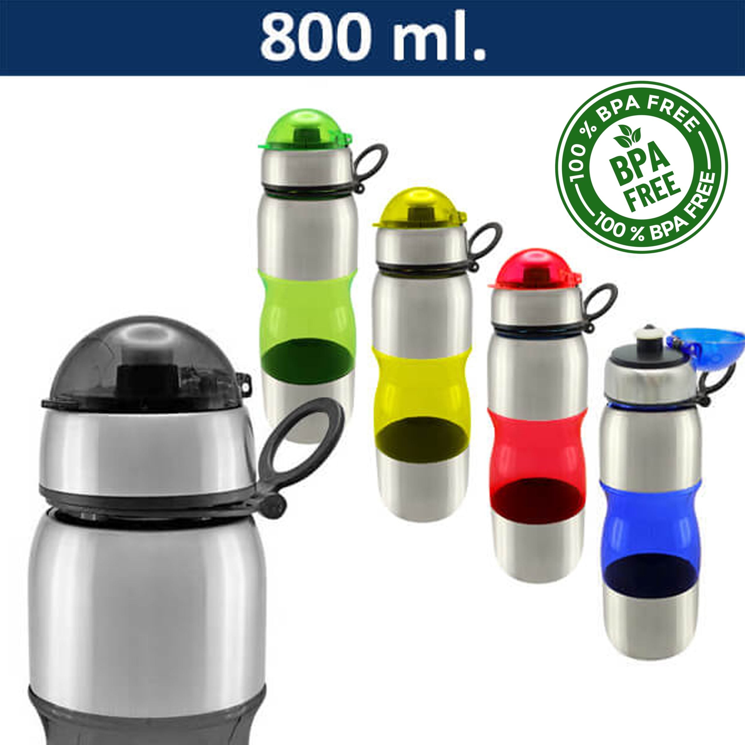 Caramayola Deportiva Acero Inoxidable M25