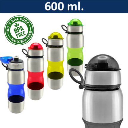 Caramayola Deportiva Acero Inoxidable M26