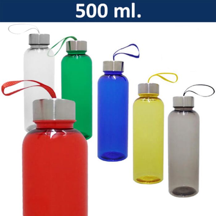 Botella Plástica con Cinta M27