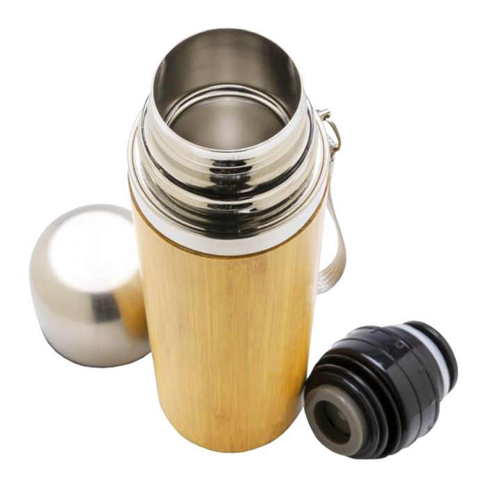 Termo Bamboo Acero Inoxidable M3
