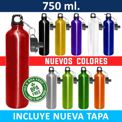 Botella Deportiva Aluminio M50