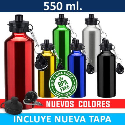 Botella Deportiva Aluminio M51