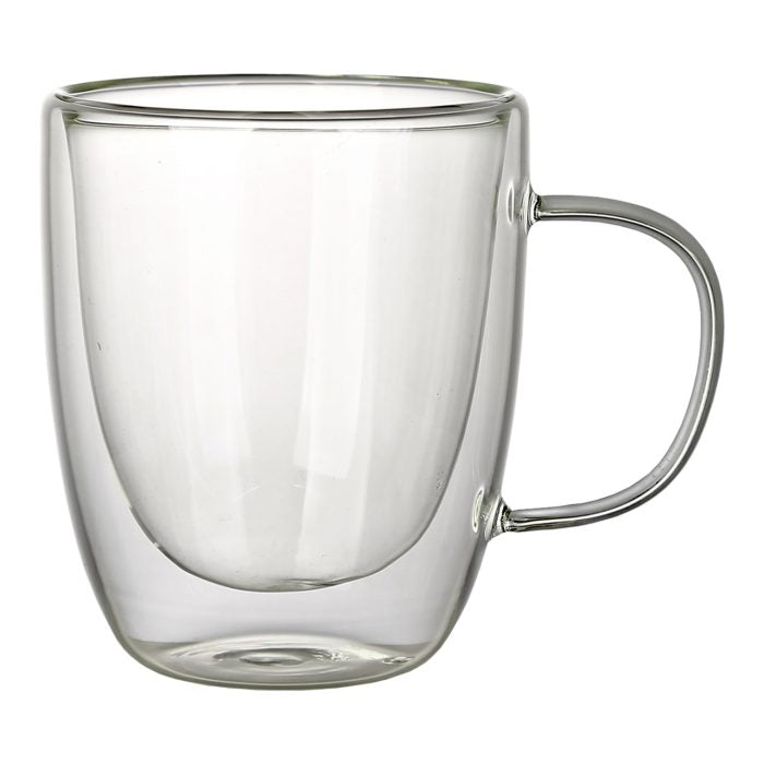 Set de 2 vasos de vidrio doble pared M8