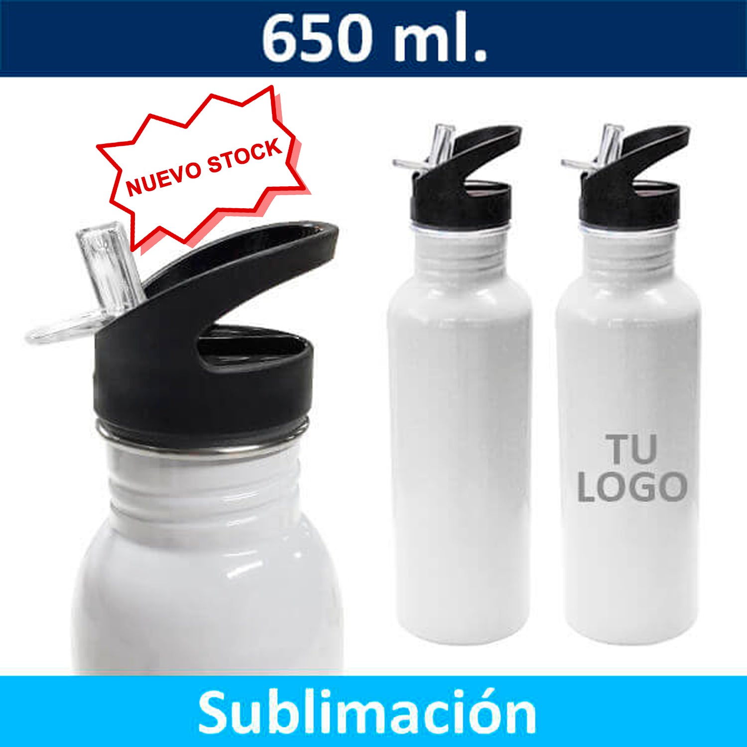 Botella Sublimable Acero Inoxidable M91