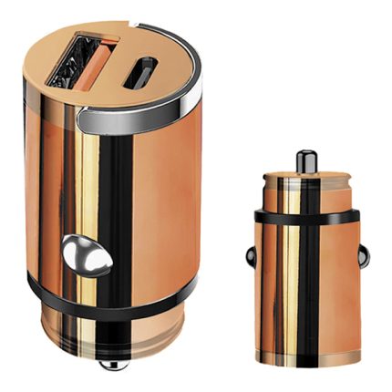 Adaptador Metálico para automóvil Encobrizado CC10