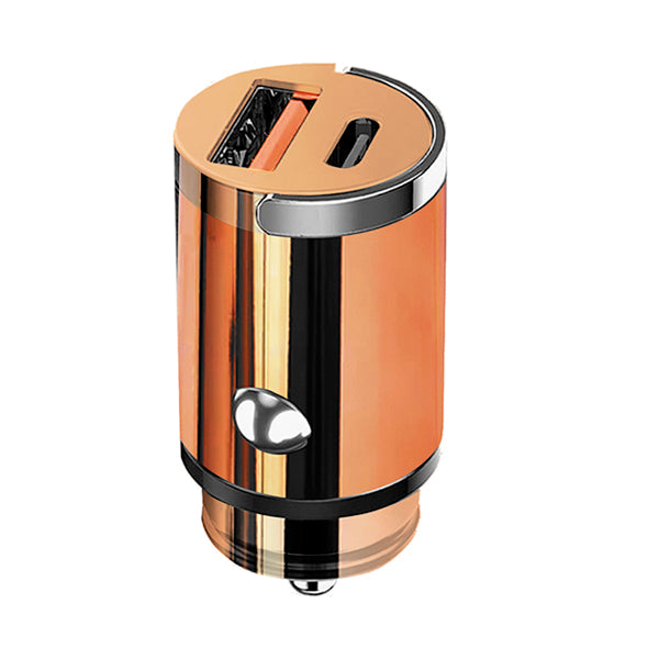 Adaptador Metálico para automóvil Encobrizado CC10