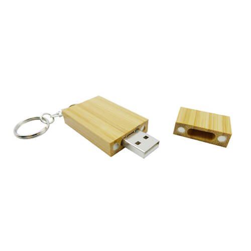 Pendrive Bamboo Llavero PD26